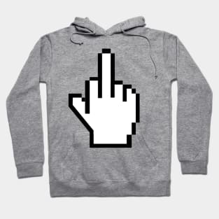 8 Bit Middle Finger Hoodie